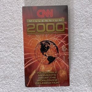 5/$25 Vintage Y2K CNN Millennium 2000 VHS Incredible Moments FromThe Celebration